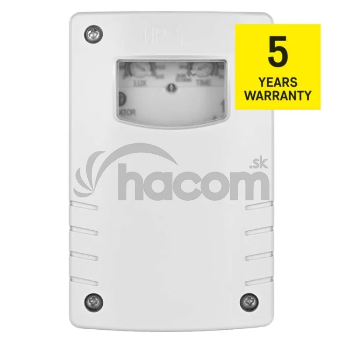 Senzor súmraku 1800W IP65 biela