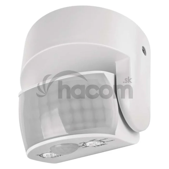 PIR senzor (pohybové čidlo) IP65 1200W, biela