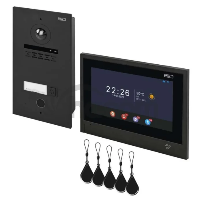Sada domáceho video vrátnika GoSmart IP-880A 2WIRE s WiFi