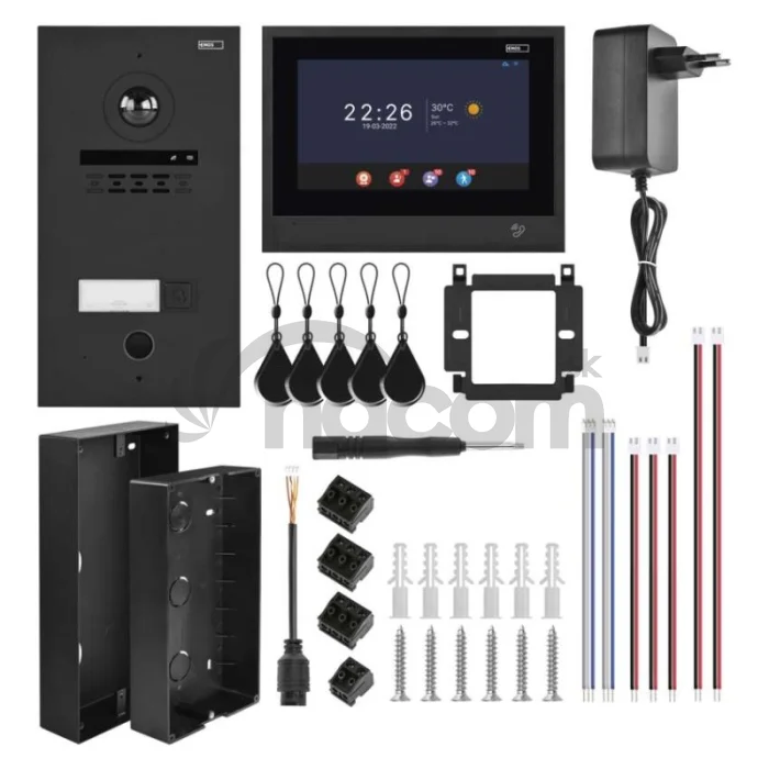 Sada domáceho video vrátnika GoSmart IP-880A 2WIRE s WiFi