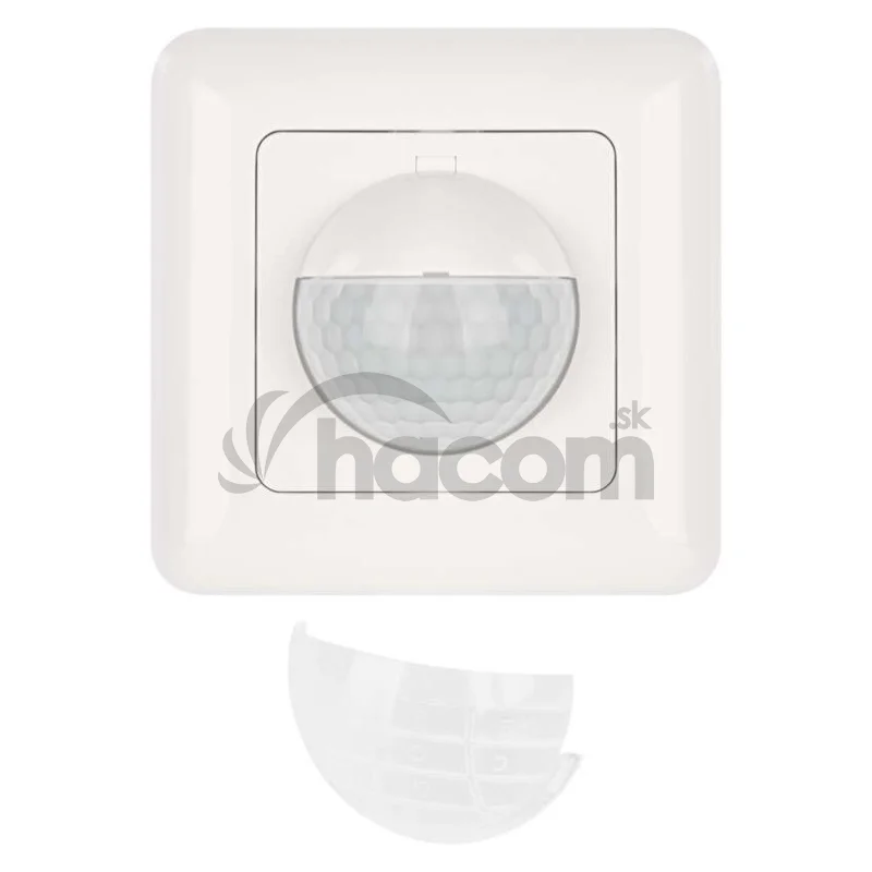PIR senzor (pohybové čidlo) IP20 500W, biela