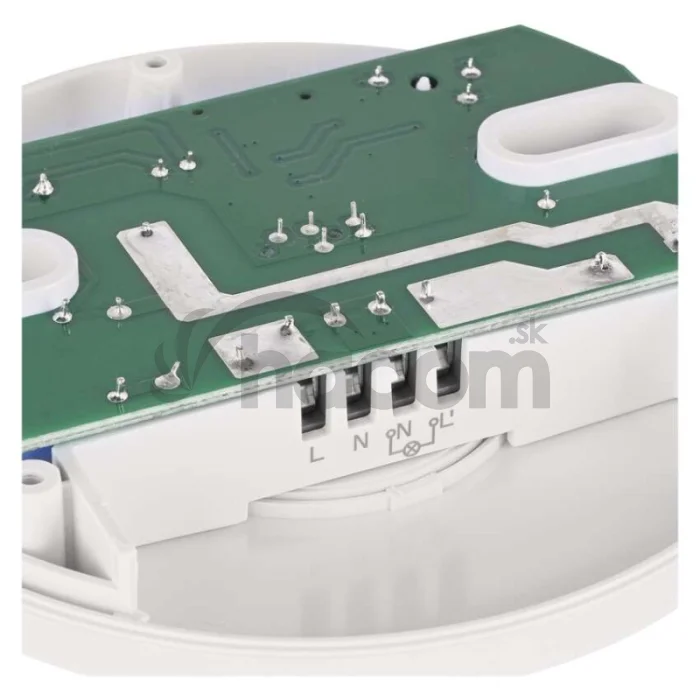 PIR senzor (pohybové čidlo) IP65 2000W, biela