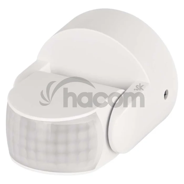 PIR senzor (pohybové čidlo) IP65 1200W, biela