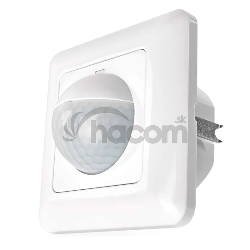 PIR senzor (pohybové čidlo) IP20 500W, biela