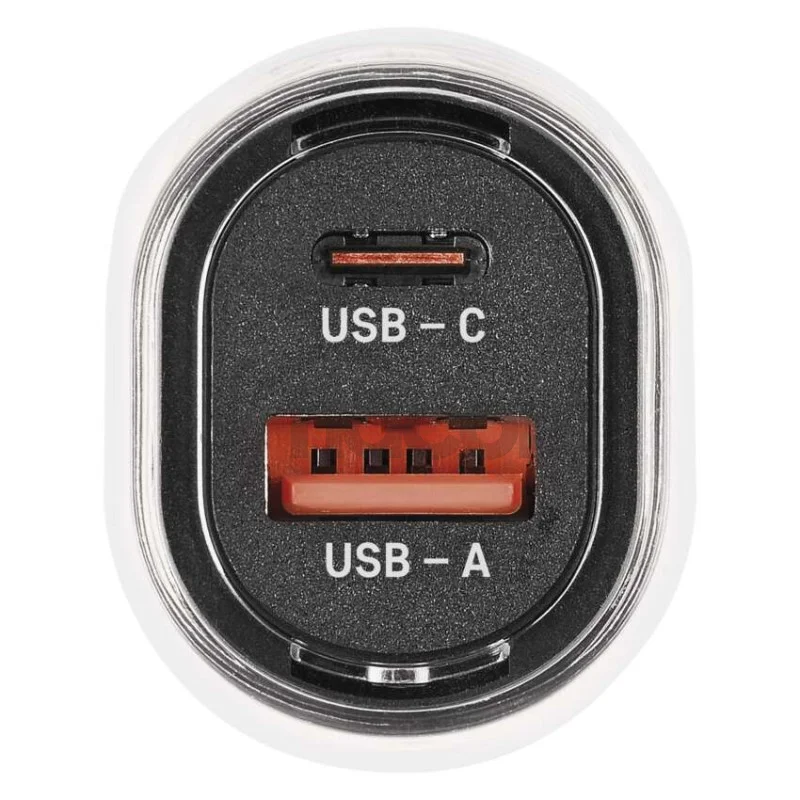 USB adaptér do auta PD/QC 48 W