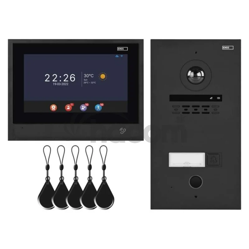 Sada domáceho video vrátnika GoSmart IP-880A 2WIRE s WiFi