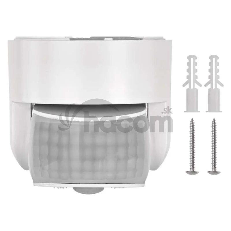 PIR senzor (pohybové čidlo) IP65 1200W, biela