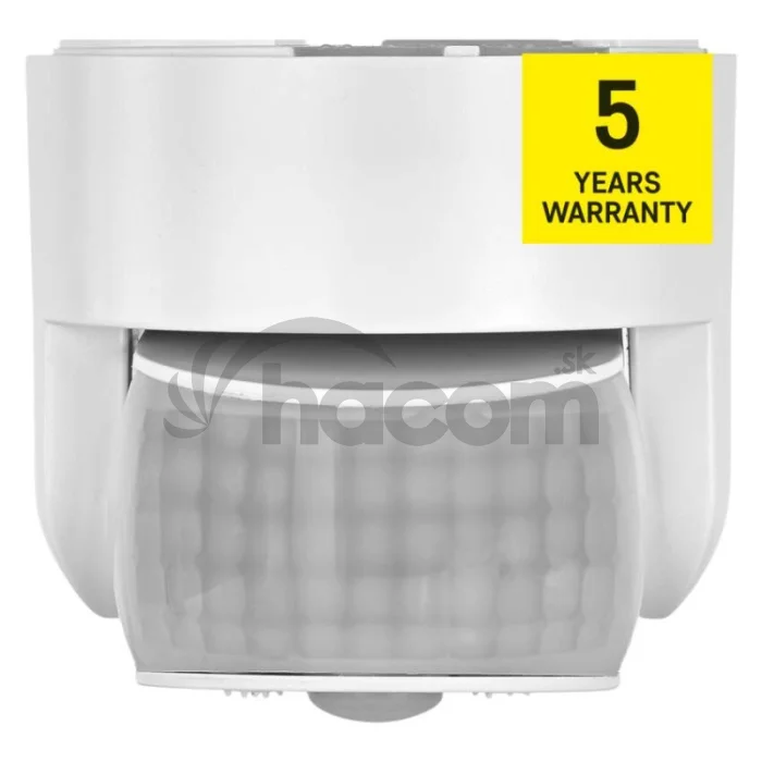 PIR senzor (pohybové čidlo) IP65 1200W, biela