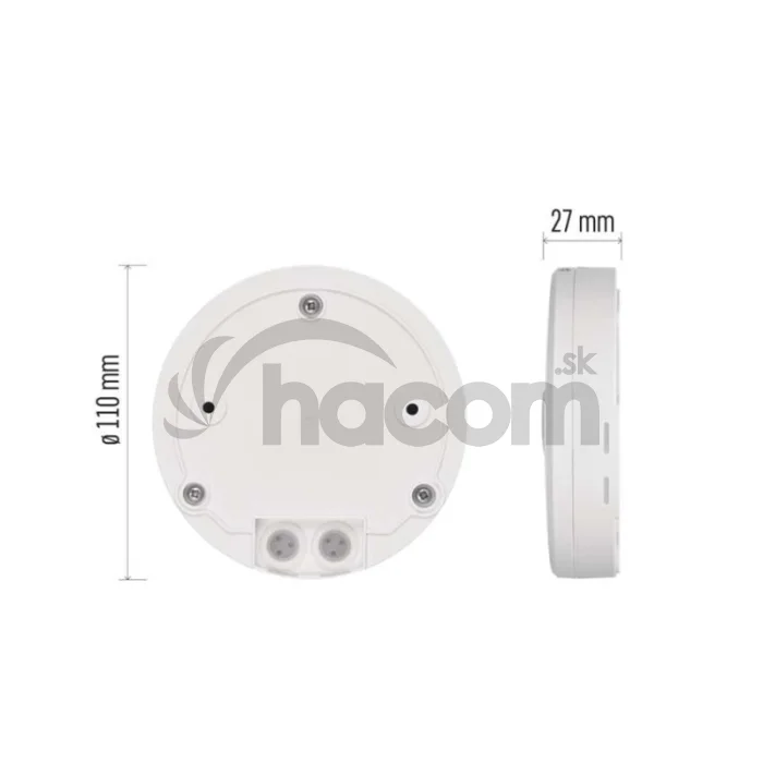 PIR senzor (pohybové čidlo) IP65 2000W, biela