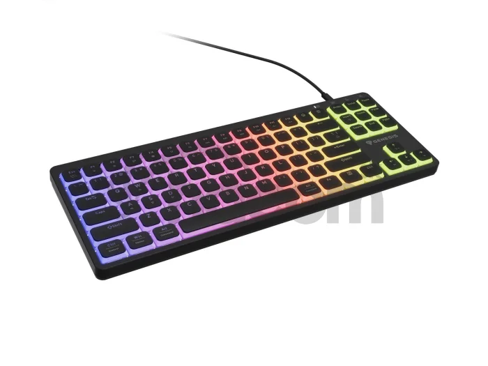 Mechanická herná klávesnica Genesis THOR 430 TKL/Drôtové USB-A/US/Čierna