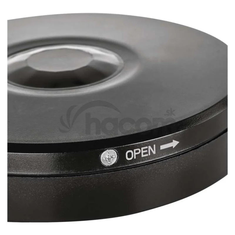 PIR senzor (pohybové čidlo) IP65 2000W, čierna