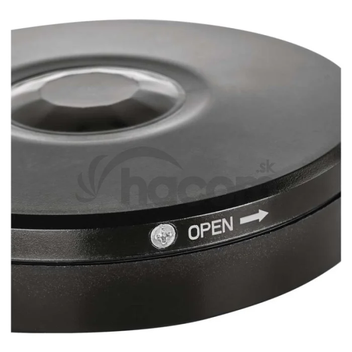 PIR senzor (pohybové čidlo) IP65 2000W, čierna