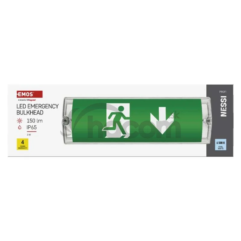 LED Núdzové svietidlo NESSI 3W 3H IP65