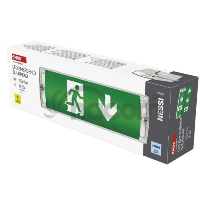 LED Núdzové svietidlo NESSI 3W 3H IP65