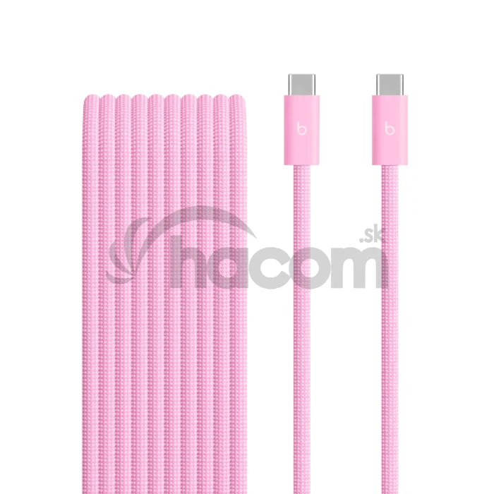 Beats 240W USB-C/USB-C Braided Cable (3m) - P.Pink