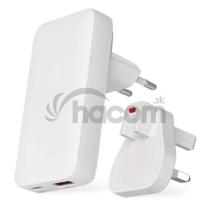 USB sieťový adaptér GaN PD 65W, AC + kábel