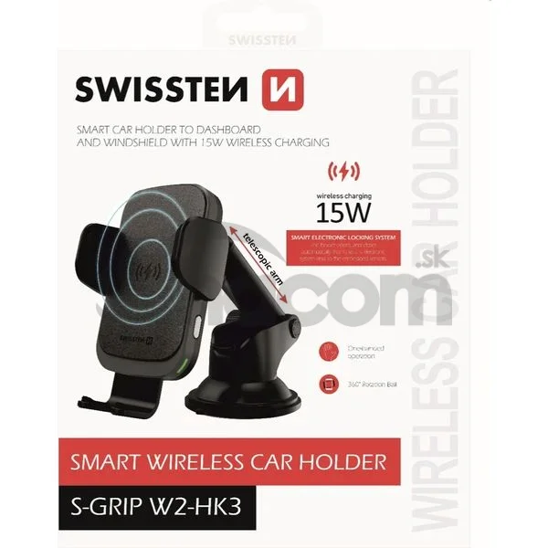 SW CAR HOLDER WIRELESS CHARGER S-GRIP W2-HK3