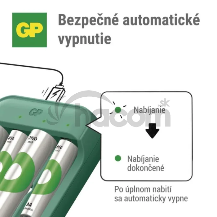 GP nabíjačka batérií ReCyko B423 4× AA GP ReCyko 2100 mAh