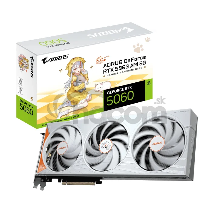 GIGABYTE AORUS GeForce RTX 5060 ARI/8GB/GDDR7