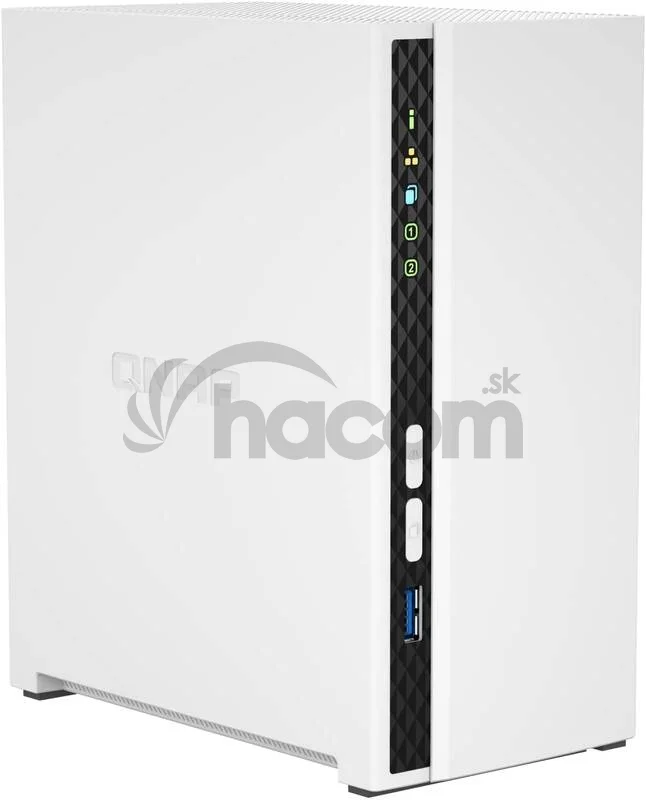 QNAP TS-233 (4core 2,0 GHz + NPU, 2GB DDR4 RAM, 2x SATA, 1x GbE, 1x USB 2.0, 1x USB 3.2)