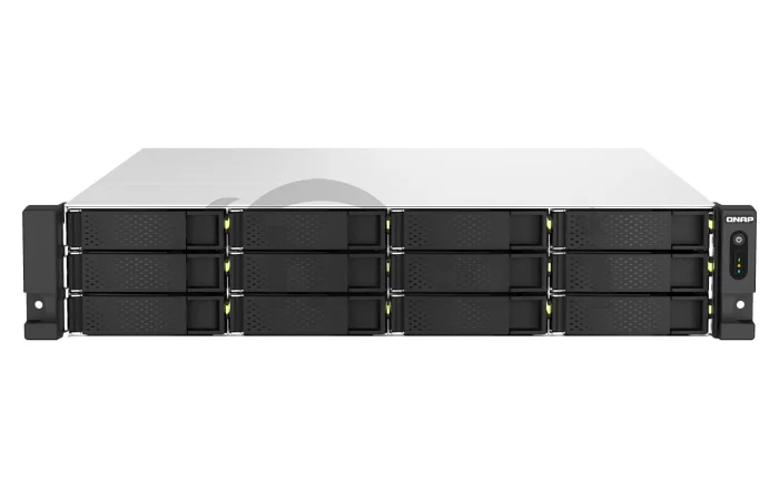 QNAP TS-h1887XU-RP-E2336-16G (Xeon 6core, ZFS, 16GB ECC RAM, 12x 3,5" + 6x2,5", 2x 2,5GbE, 2x10GbE)