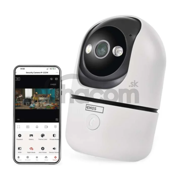 GoSmart Vnútorná otočná kamera IP-220G s WiFi