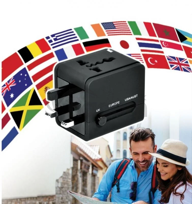 Sandberg cestovný adaptér 4v1 + 2x USB nabíjanie