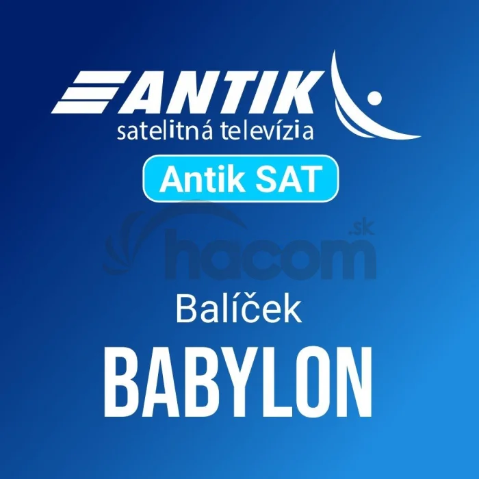 Antik SAT Babylon - predplatné na 3 mesiace