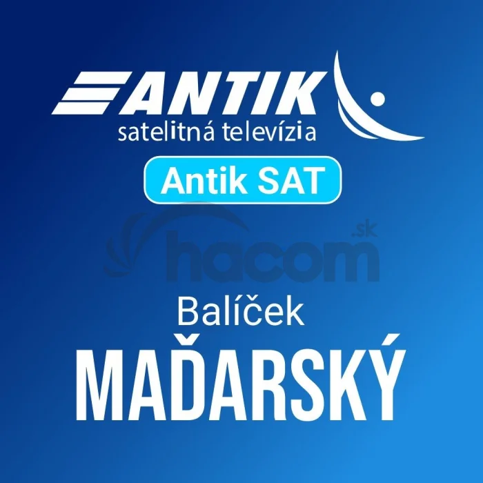 Antik SAT Maďarský balík - predplatné na 3 mesiace