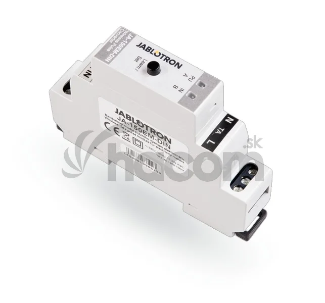 Jablotron JA-150EM-DIN bezdrôtový modul impulzného výstupu elektromera