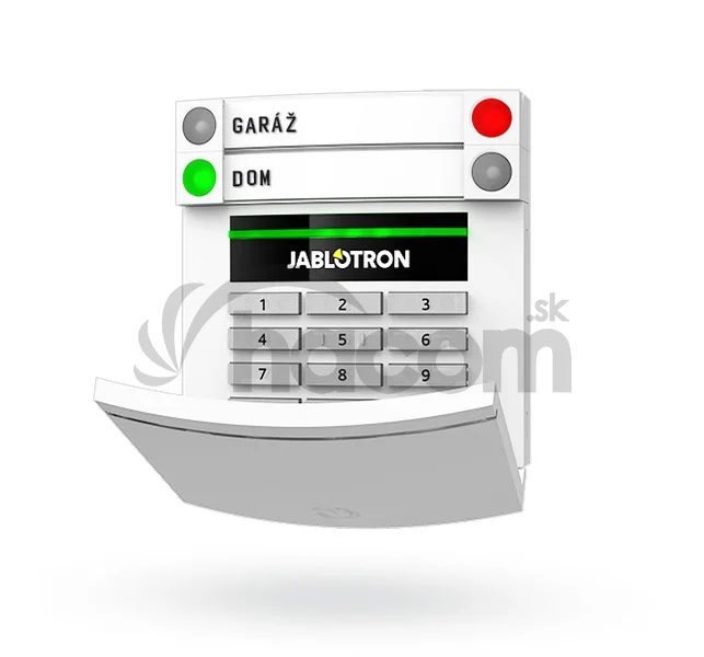 JA-153E Jablotron bezdrôtový prístupový modul s klávesnicou a RFID
