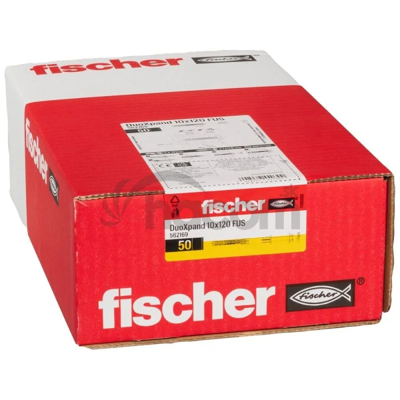 Hmoždinka Fischer rámová DuoXpand 10 x 120 FUS