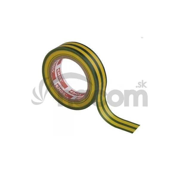 Izolačná páska PVC 15mm / 10m zelenožltá
