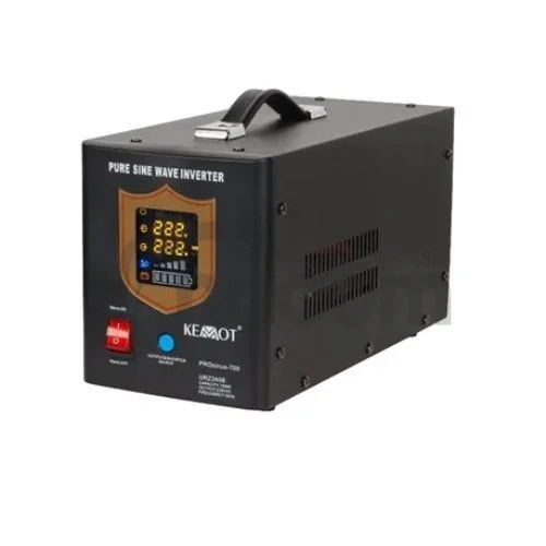 Záložný zdroj PROsinus KEMOT 700W 230V/12V ,čierny ,bez batérie URZ3406B