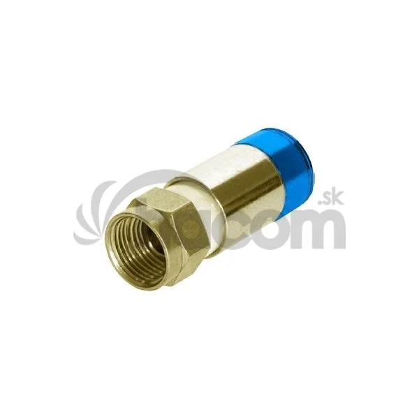 Konektor F Megasat 7mm HQ Premium, kompresný