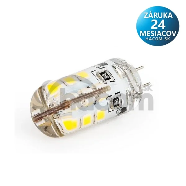 LED žiarovka LUMENIX 3,2W 12V G4 studená biela
