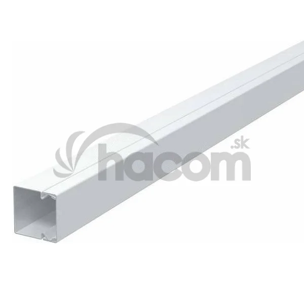 Lišta PVC pre káble 20x20, 2m biela