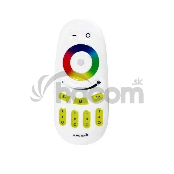 Mi-Light LED stmievačový diaľkový ovládač RF, RGB-W led pásy (dotykový)