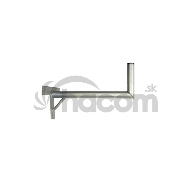 Držiak s krížom 50cm, s podperou, trubka 42/2mm, zinok žiar