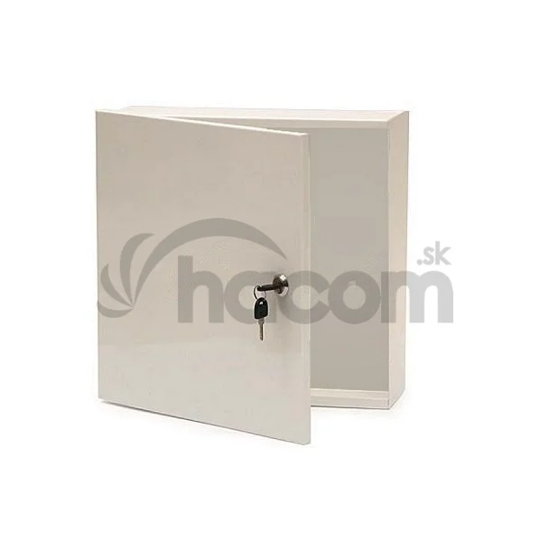 Skriňa so zámkom 300x300x100mm, biela