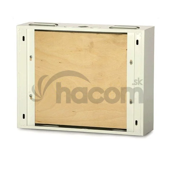 Skriňa so zámkom 450x350x120mm s ventiláciou (drevená zadná strana)