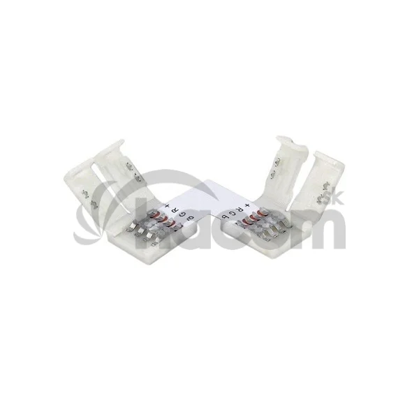 Spojka rohová pre LED pásy 5050 RGB 4pin 10mm