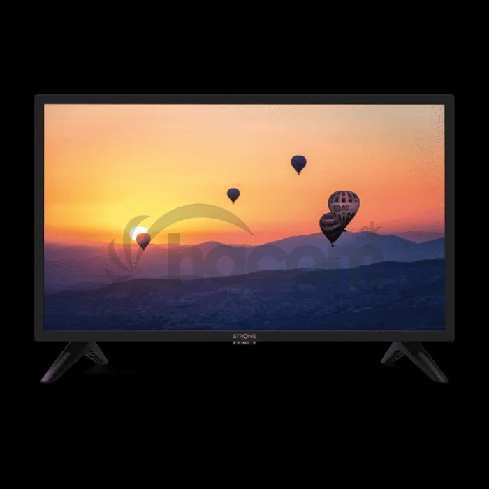 24" STRONG SRT24HC3023, čierna / 1366 x 768 / LED / HDMI / USB / SCART / VGA