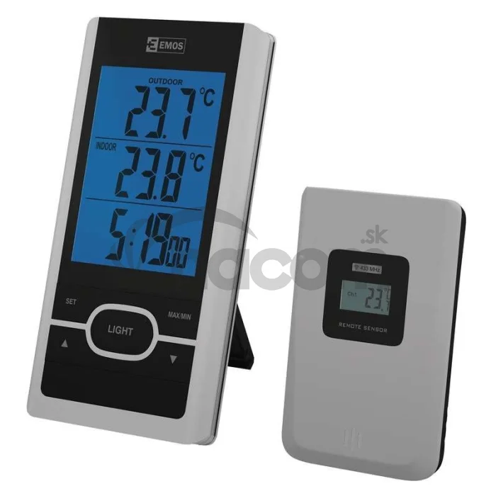 Teplomer digitálny bezdrôtový E0107T 2603115000