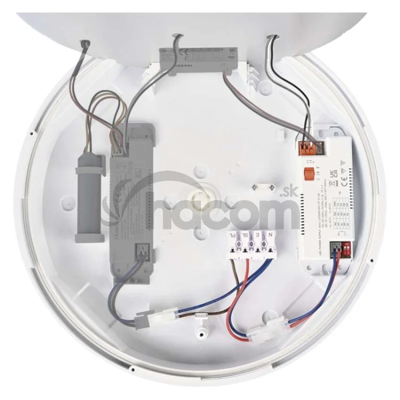LED prisadené svietidlo FLERI, kruhové 20W, so zmenou CCT