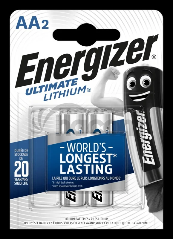 Energizer Ultimate Lithium AA/2 FR6/2 1,5V 2ks