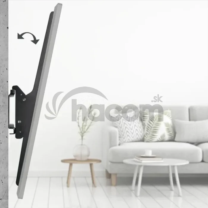 Hama nástenný držiak TV s uhlopriečkou až 120", 1100x600, naklápací, 100 kg