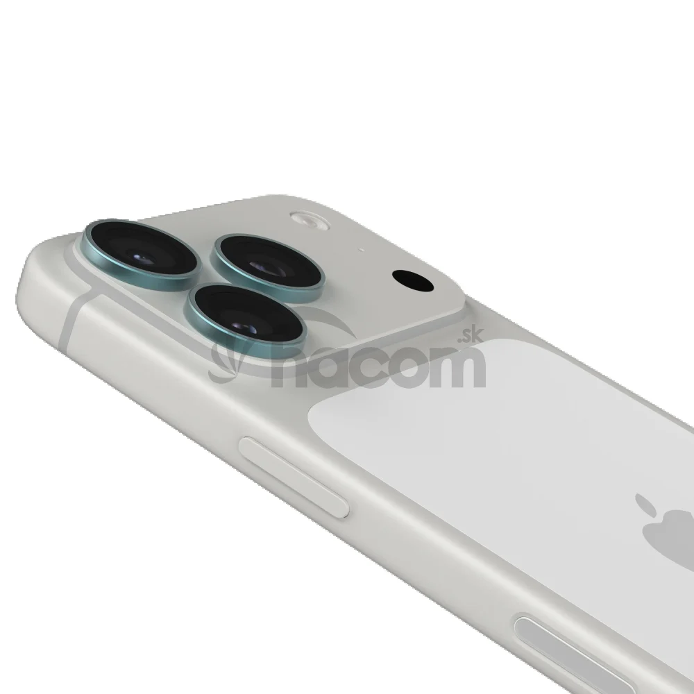 Glass Elite Anti-Reflective Camera Rings pre Apple iPhone 18 Pro Max / 18 Pro - Blue