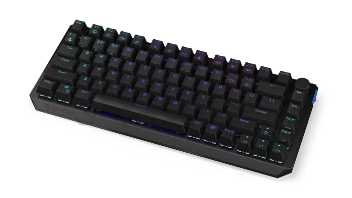 Endorfy Thock 75% Red/Drôtové/Bezdrôtové/US layout/Čierna