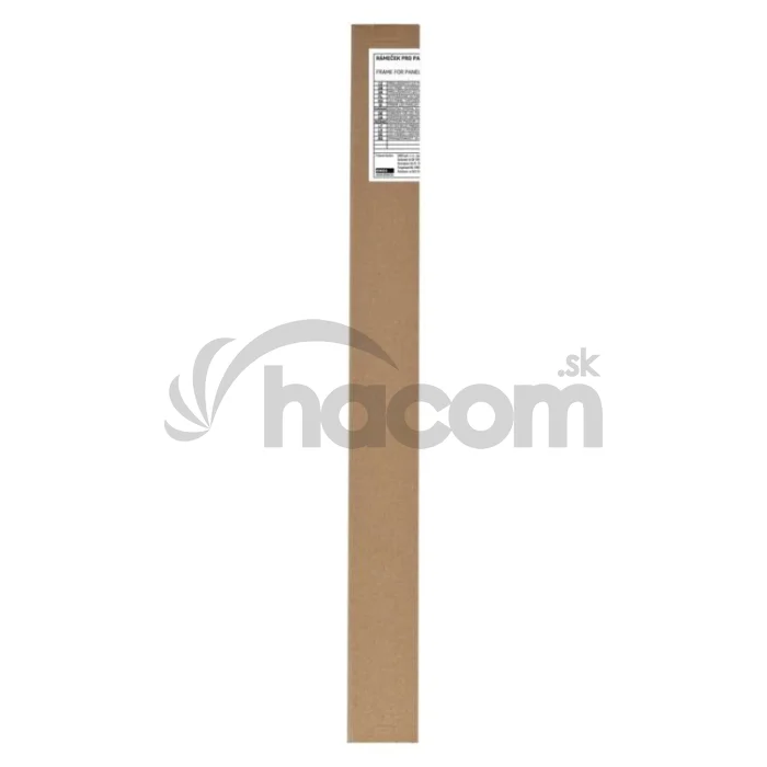 Rámik pre LED panel 30×120cm, bezskrutkový
